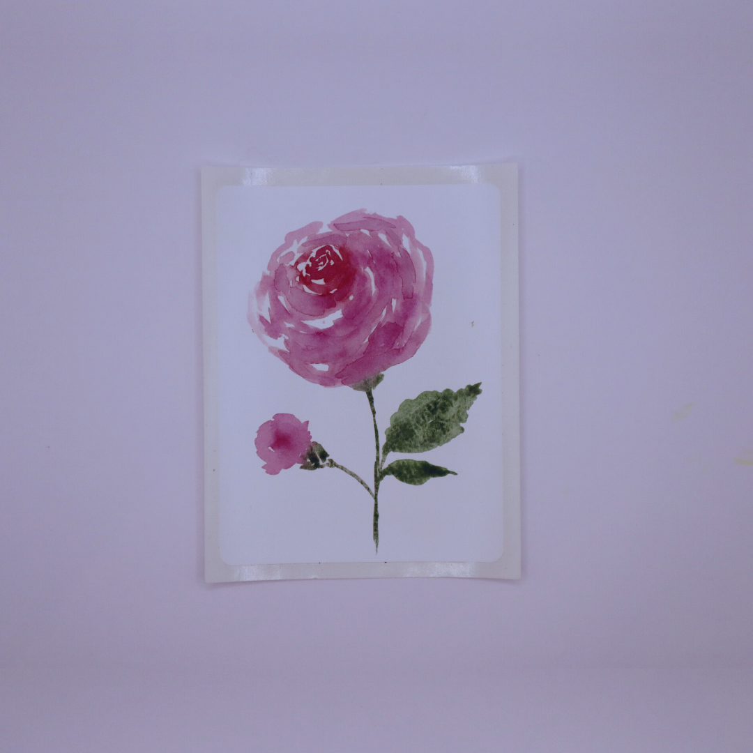 Rose Sticker Art Prints