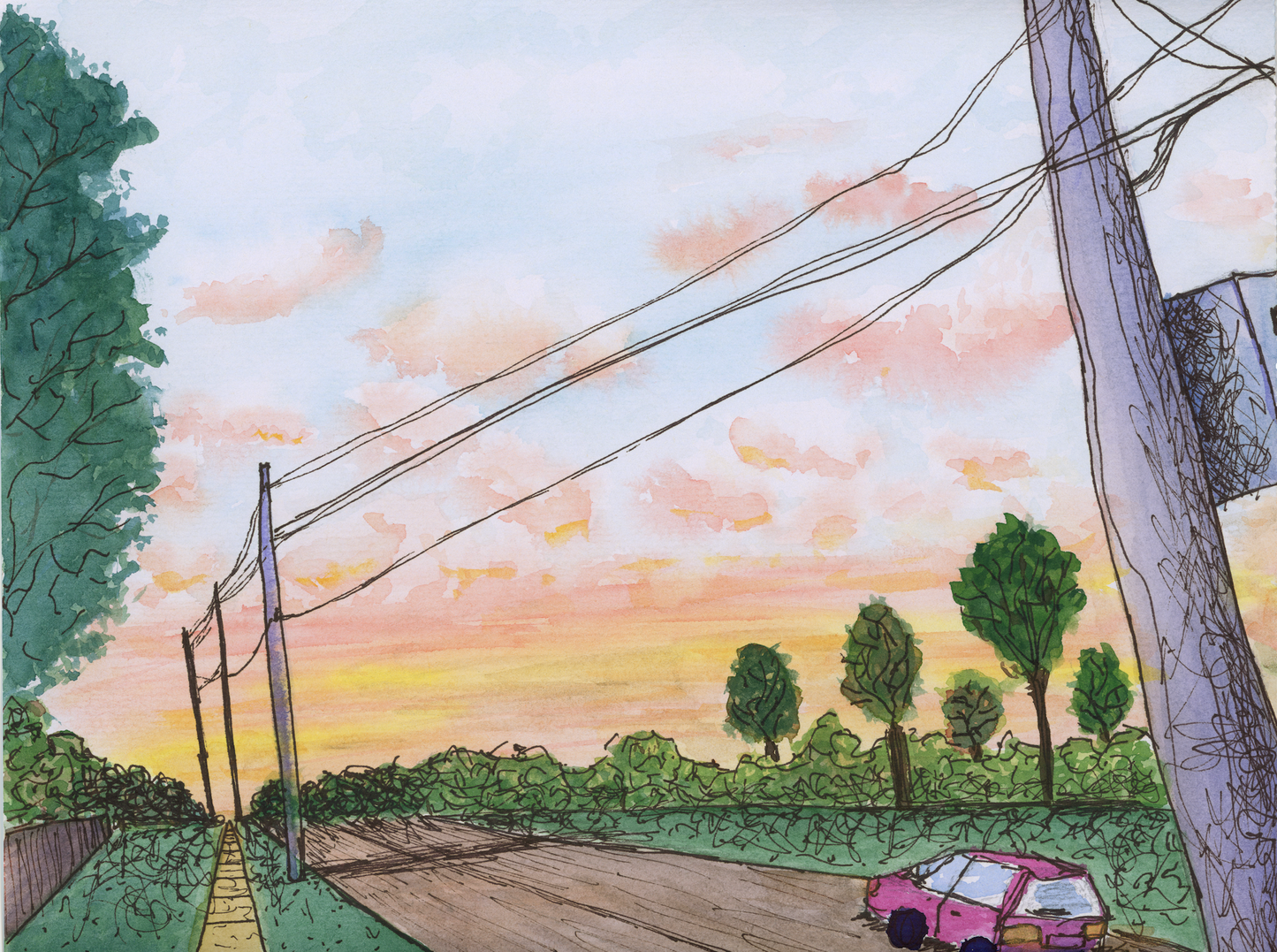 "Upper Middle" Art Print