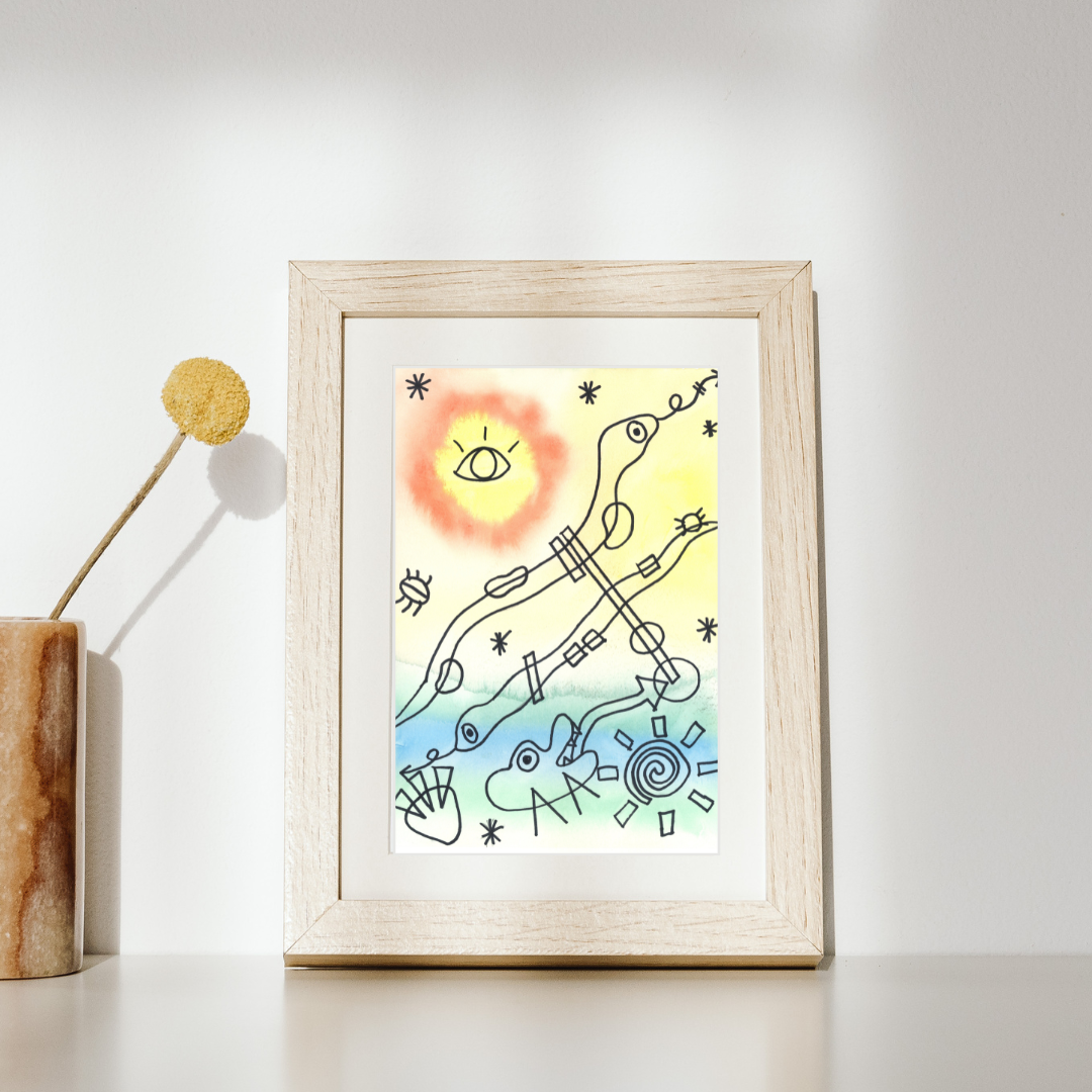"Shifts" Archival Art Print