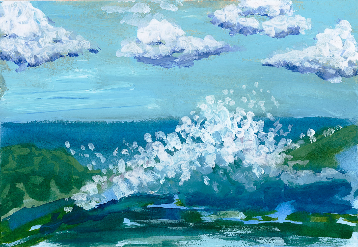 "Splash" Art Print